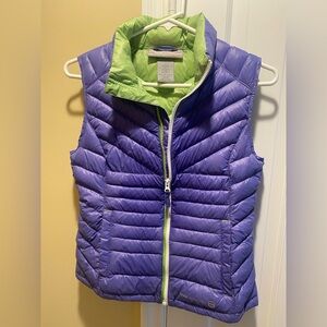 Free Country Kids Vest in Purple and Green
